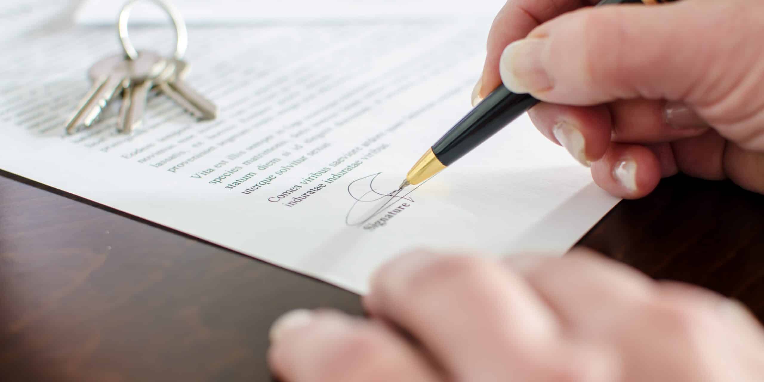 Qu'est-ce qu'un contrat de vente immobilier?