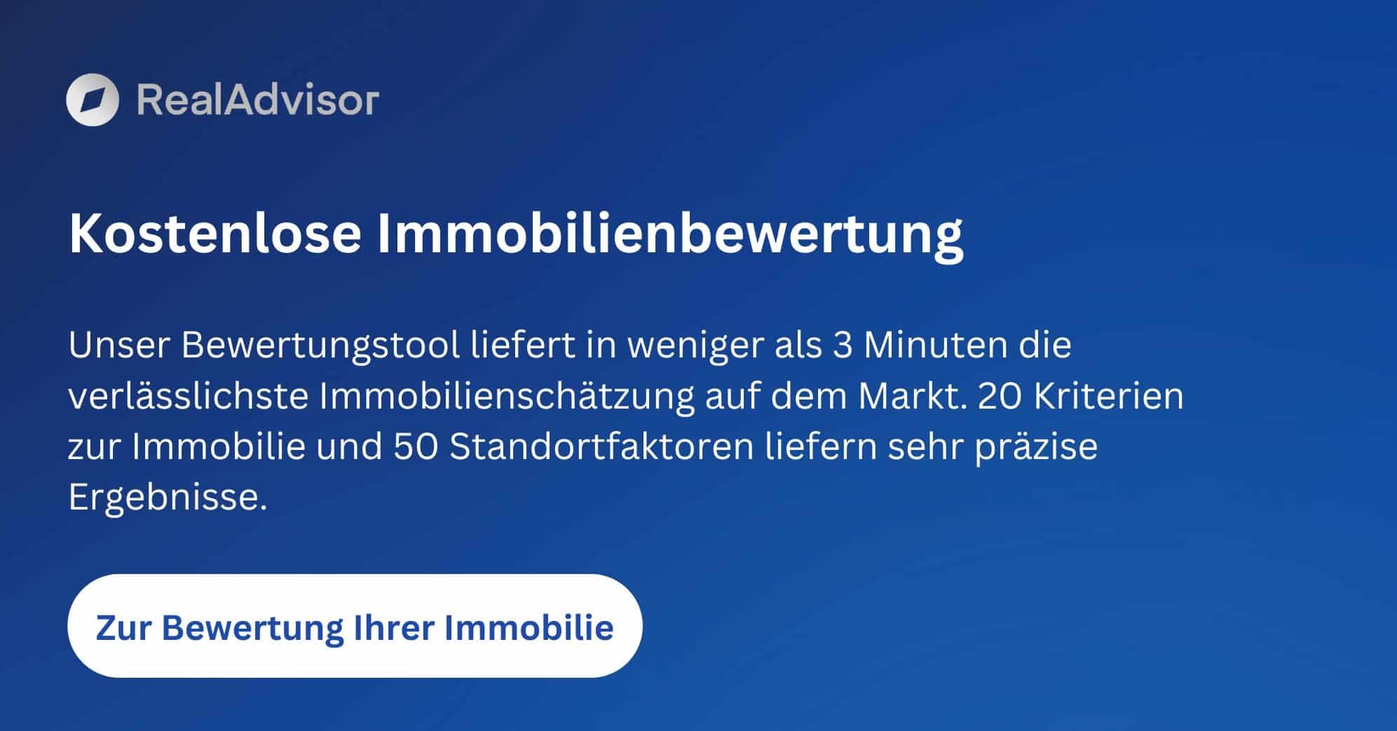 Realadvisor Kostenlose Immobilienbewertung