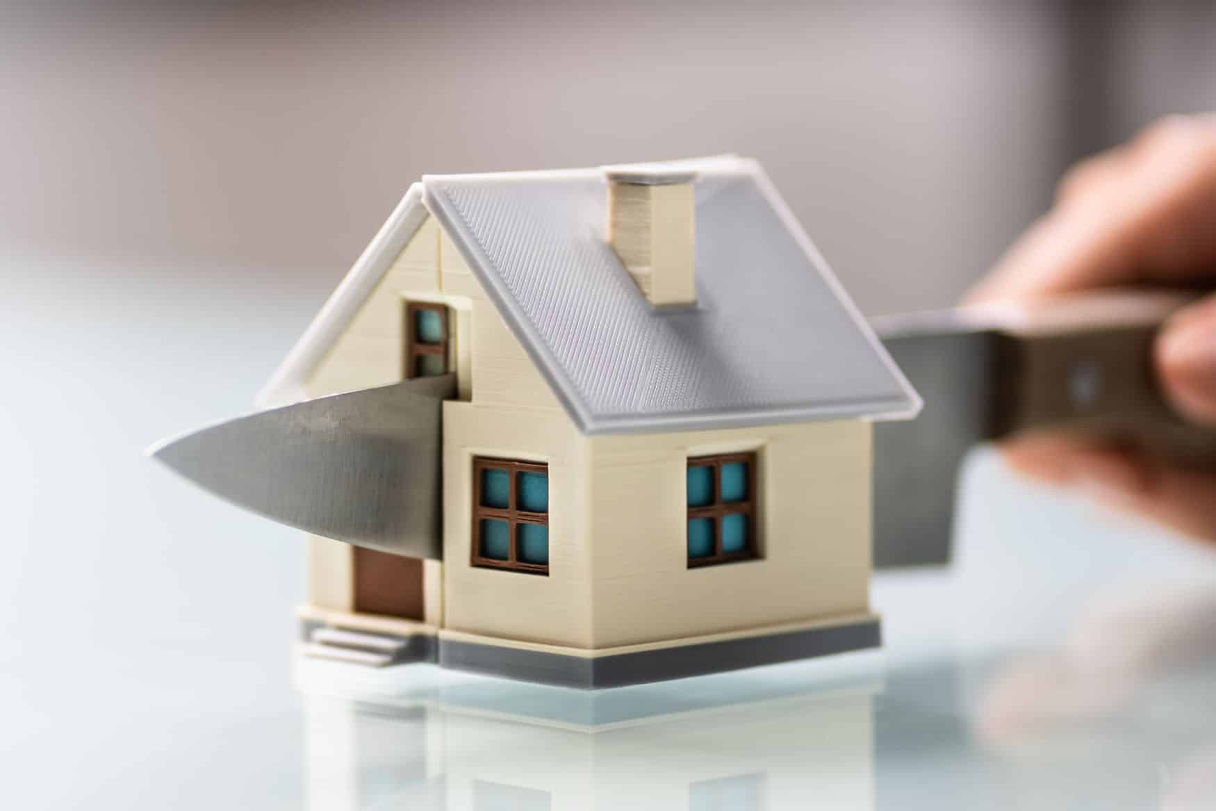 Haus verkaufen bei einer Scheidung: Wie geht das?
