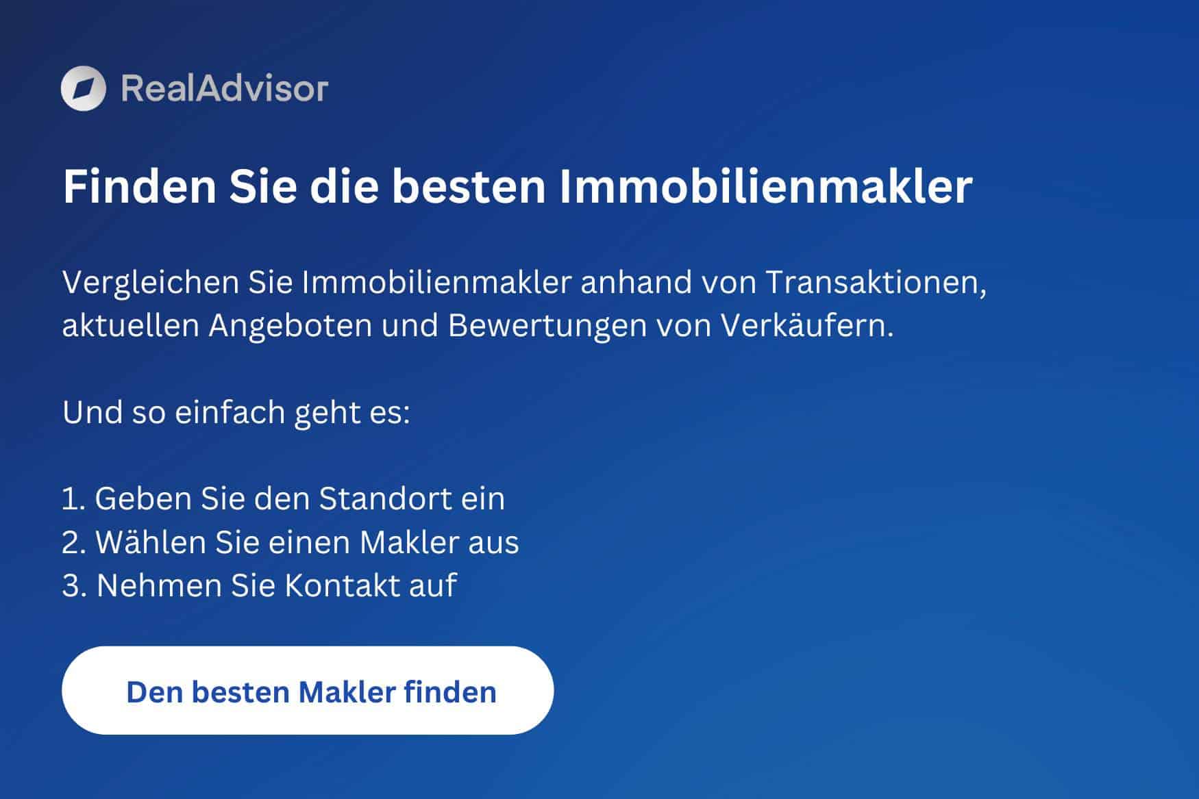 Finden Sie den besten Immobilienmakler in der Schweiz